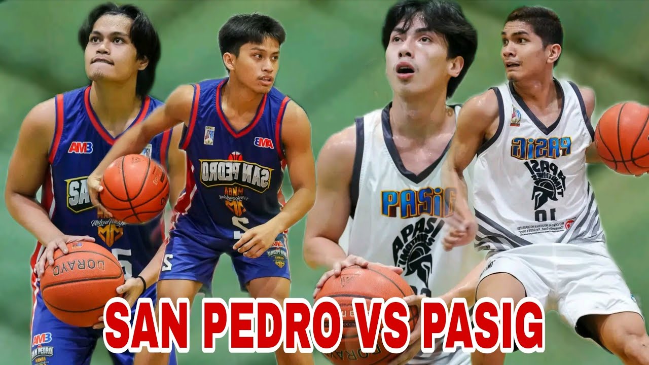 SAN PEDRO MAMBA VS PASIG APASI TIMOTHIES 21U Junior MPBL D-League Season 2