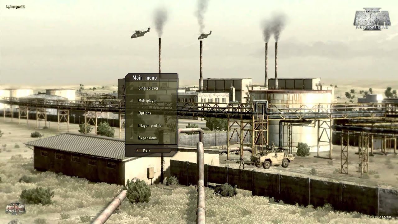 Arma 2 Menu Collection HD 1080p