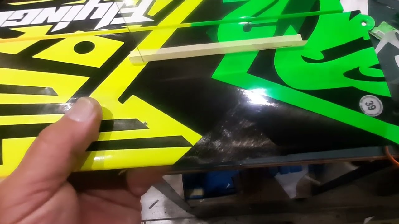 DLG Foam core wing repair