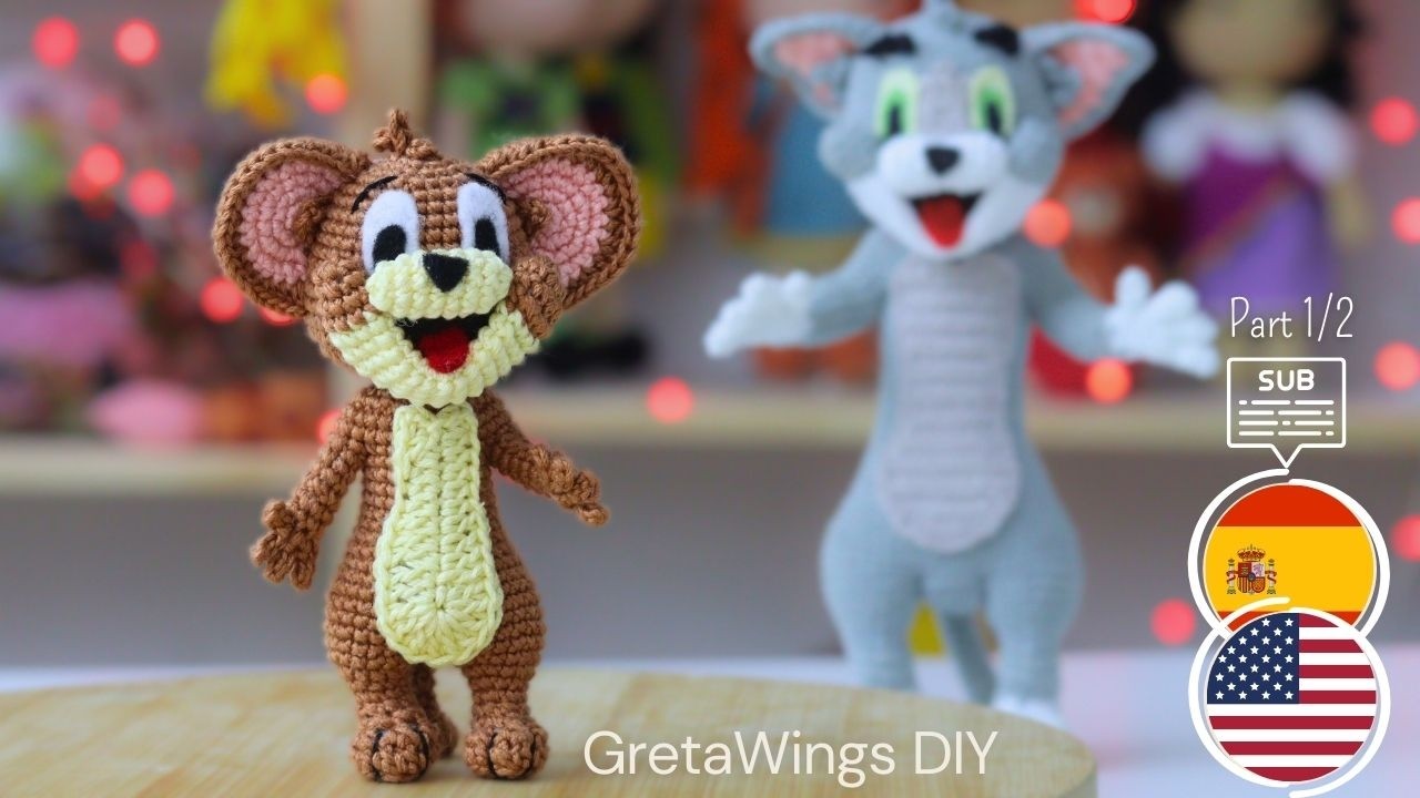 JERRY AMIGURUMI Step by Step: Body and Head (Part 1)