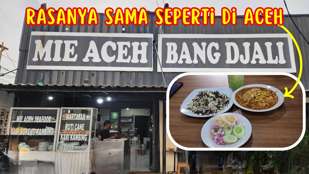 Pecinta Mie Aceh Wajib Mampir Disini Deh || Mie Aceh Bang Djali, Kebayoran Lama - Jakarta Selatan