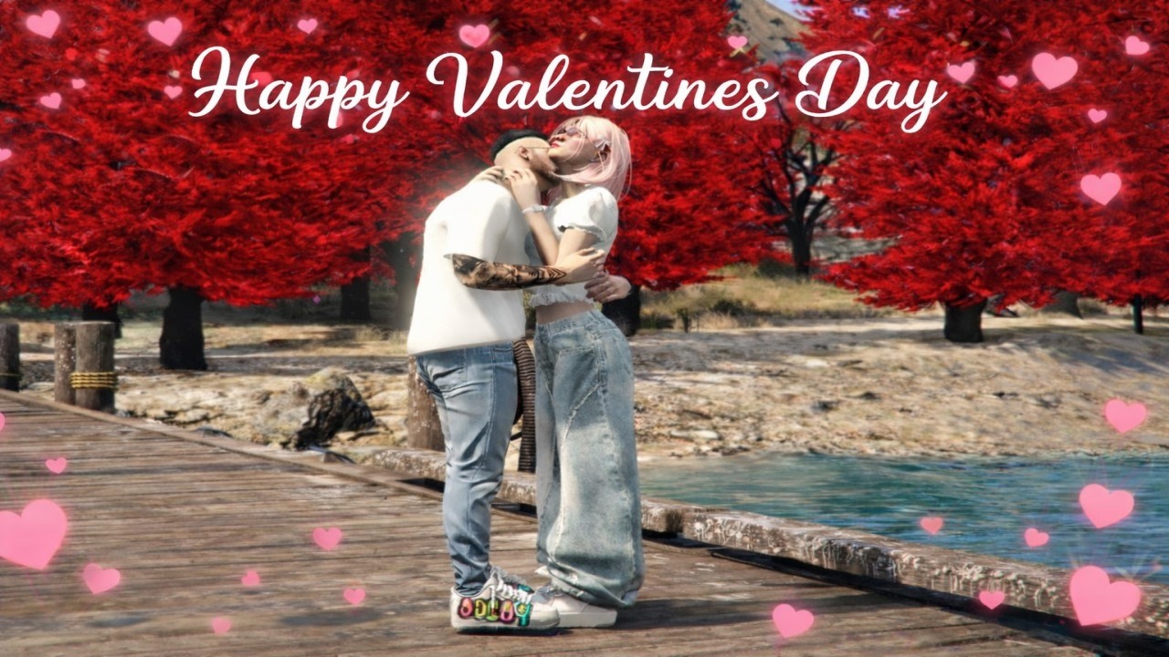 HAPPY VALENTINES DAY....🦋|Dyna Gaming| Rasha Malik | #gtavrp #gtav #dc
