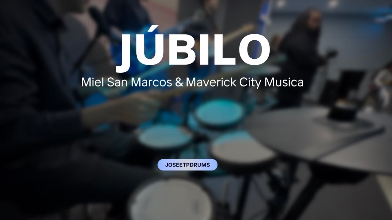 Júbilo de Miel San Marcos & Mavericks City  | Drum Cover 