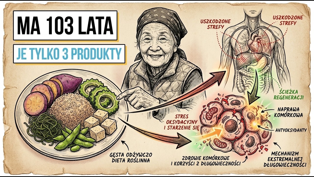 Zbadałem 500 Okinawczyk&oacute;w 100+. Codziennie Jedli Te Same 3 Pokarmy!