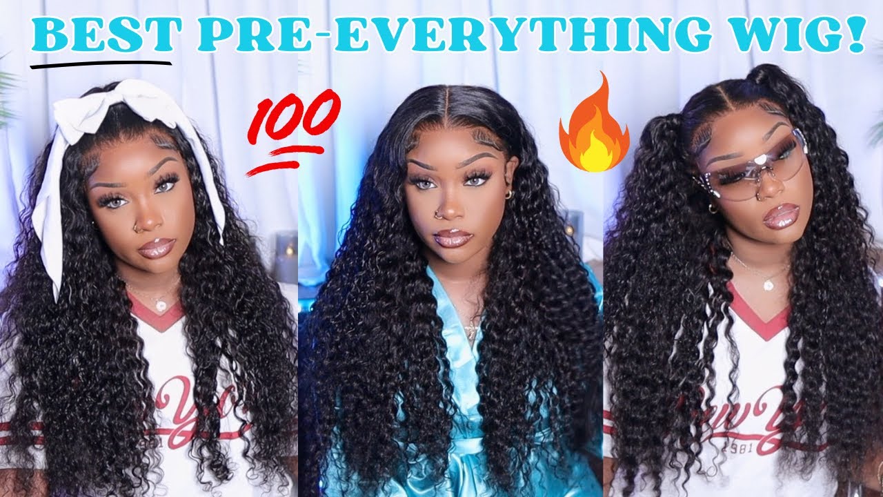 CHILE, THEY DONE SHOWED OUT WITH THIS WIG! 😩😍 1 WIG 3 EASY HAIRSTYLES DEEP WAVE WIG X ASHIMARY HAIR