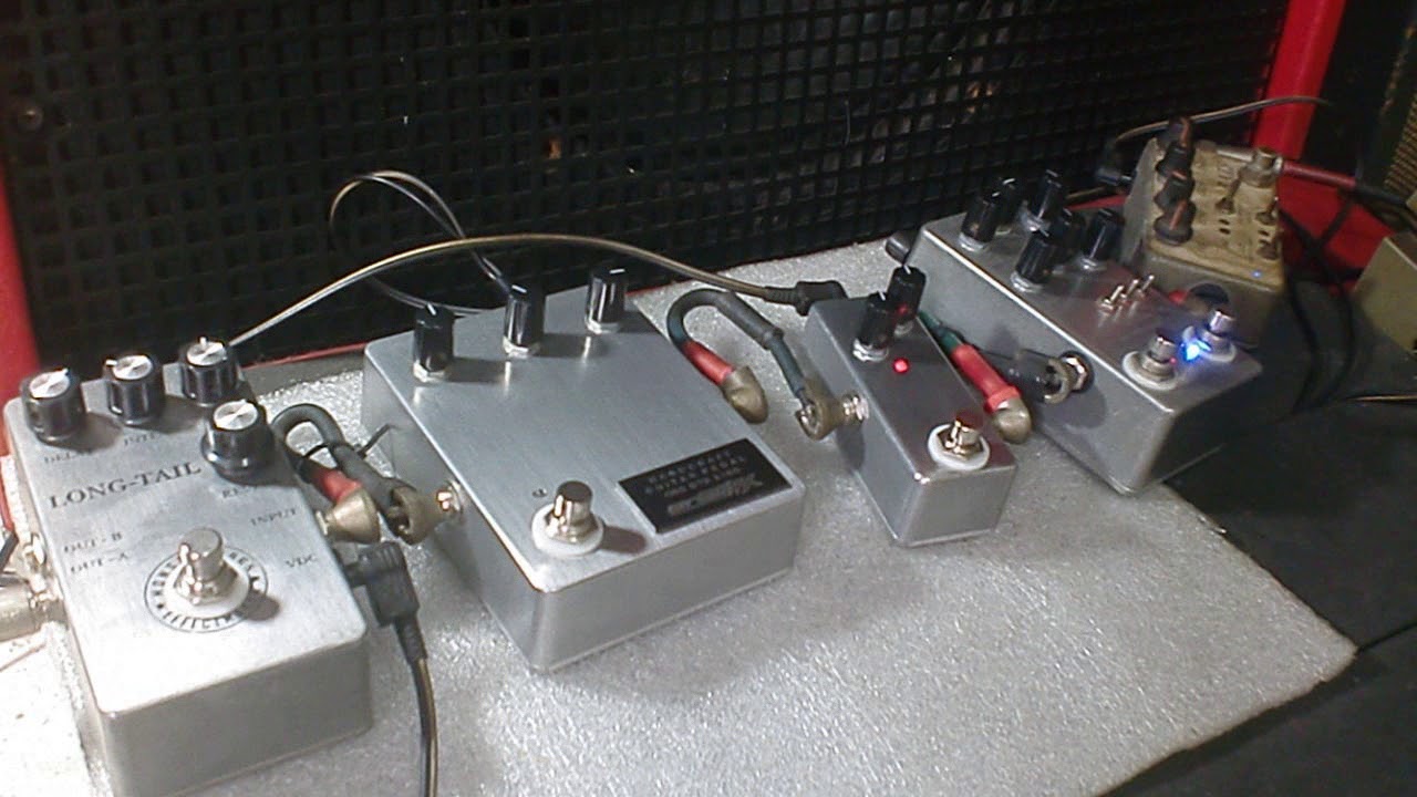 RAT CHORUS DELAY REVERB pedal