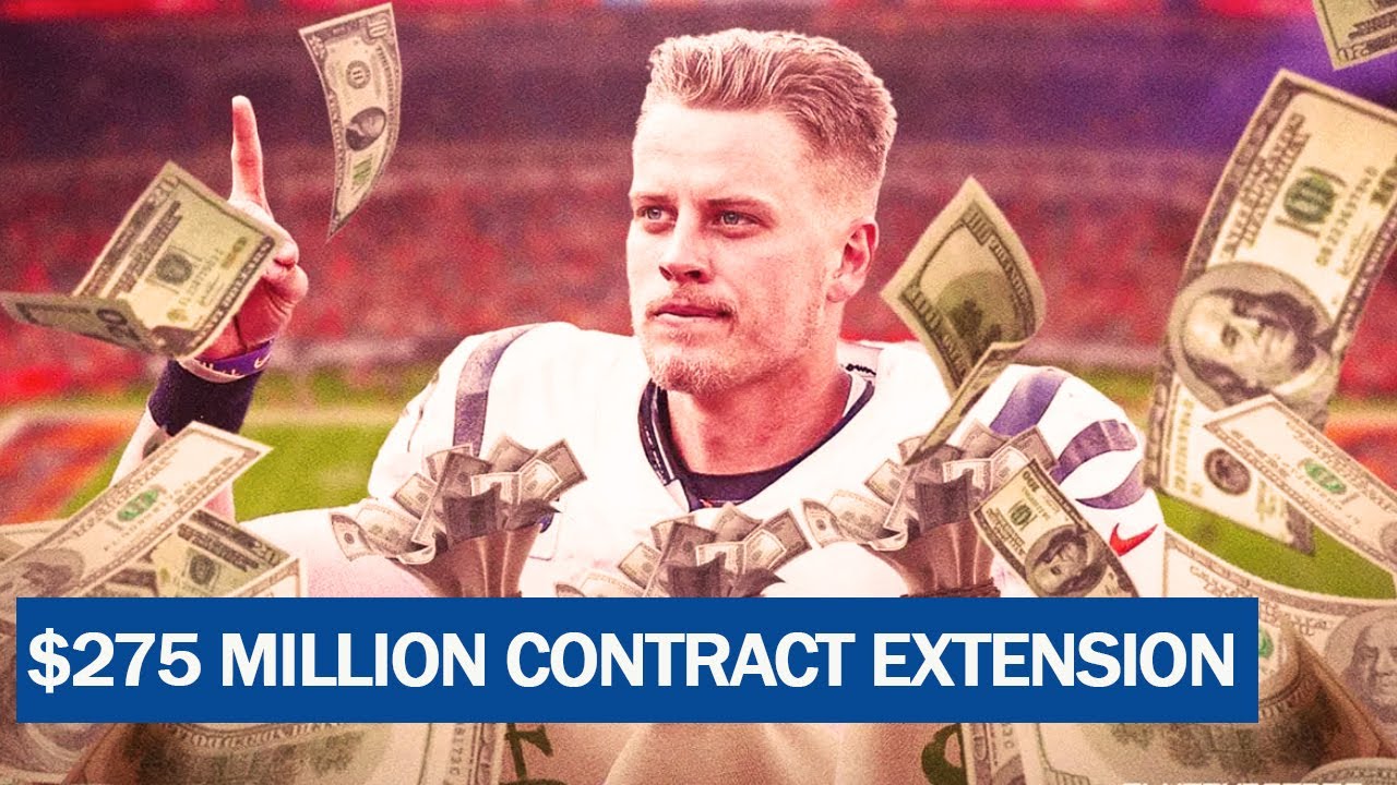 Bengals’ Joe Burrow agrees to record-breaking 5-year, $275 million contract extension