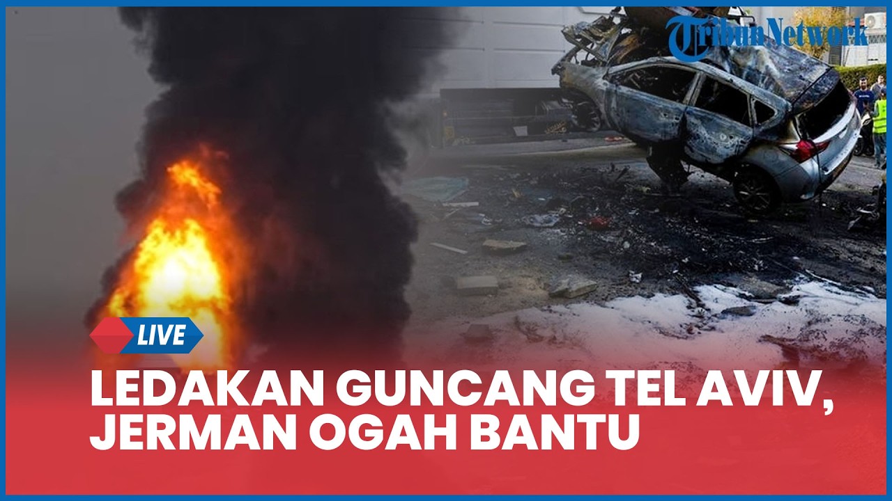 Rangkuman AS-Israel vs Iran: Ledakan Guncang Tel Aviv, Jerman Ogah Bantu Trump Amankan Selat Hormuz