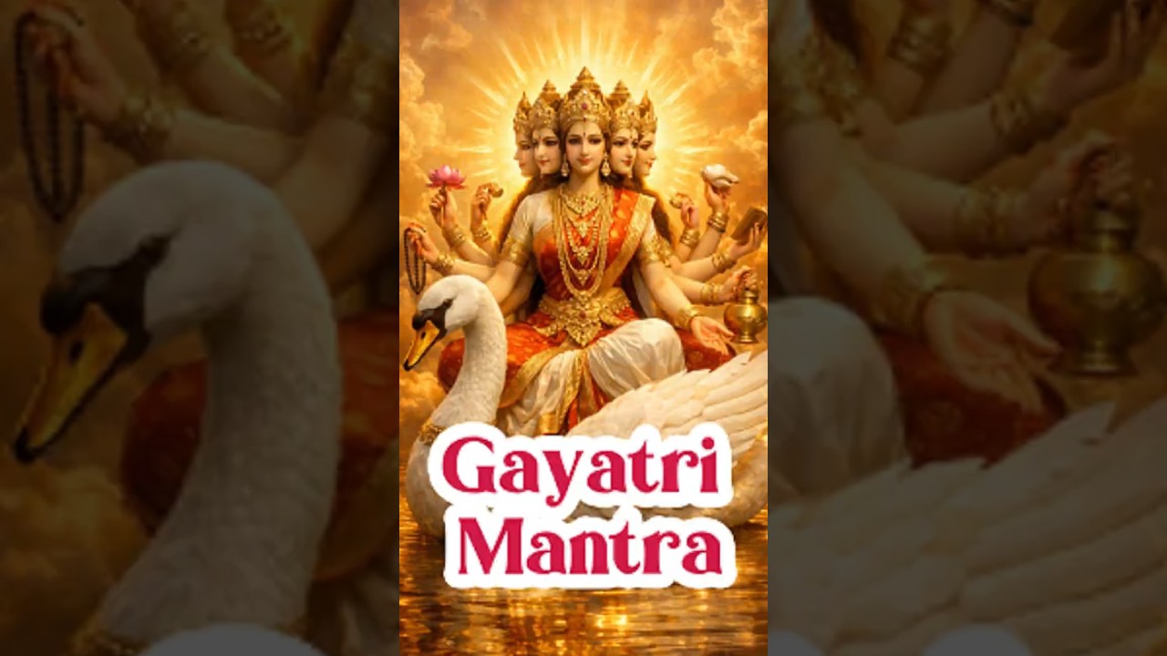 Gayatri Mantra | ॐ भूर्भुवः स्वः | Powerful Vedic Mantra for Peace & Wisdom |meditation| 