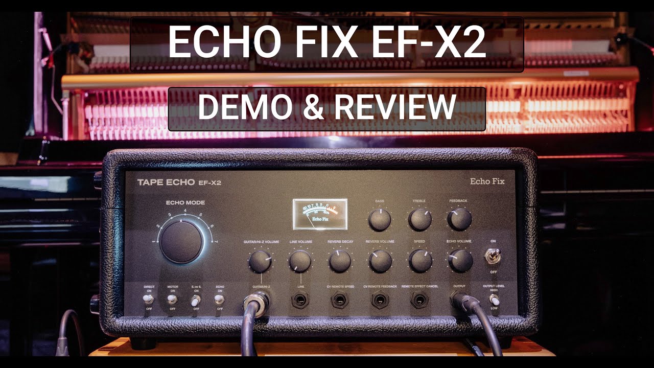 Демонстрация и обзор Echo Fix EF-X2