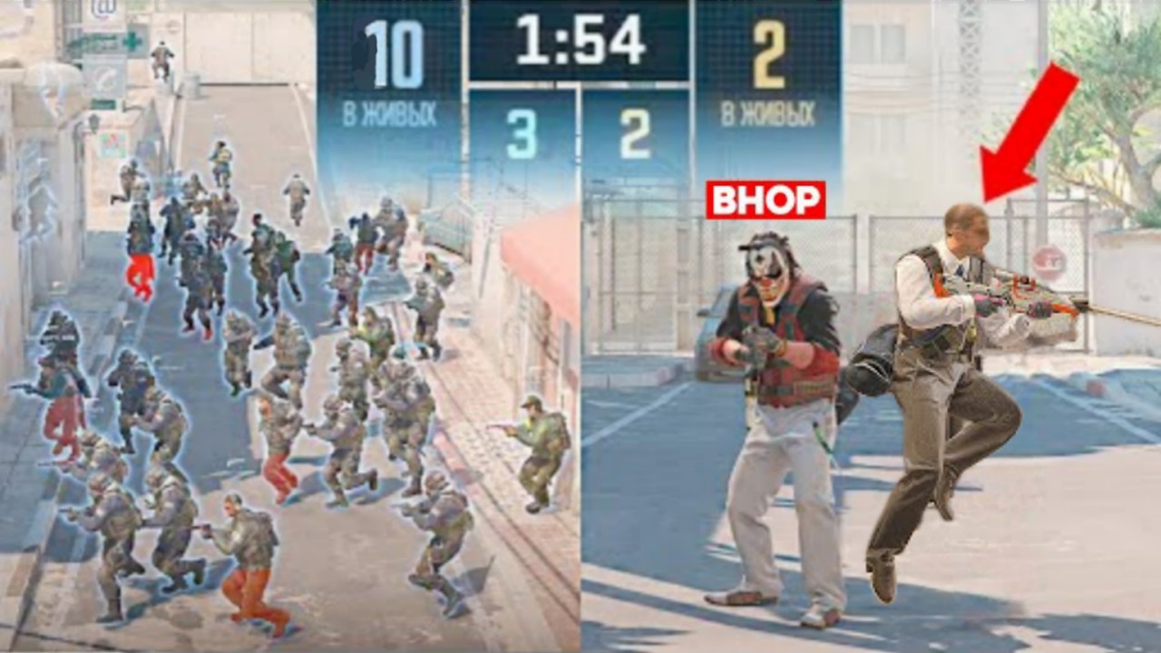 МЫ 2 С БХОПОМ ПРОТИВ 10 САМЫХ СЛОЖНЫХ БОТОВ (CS2)