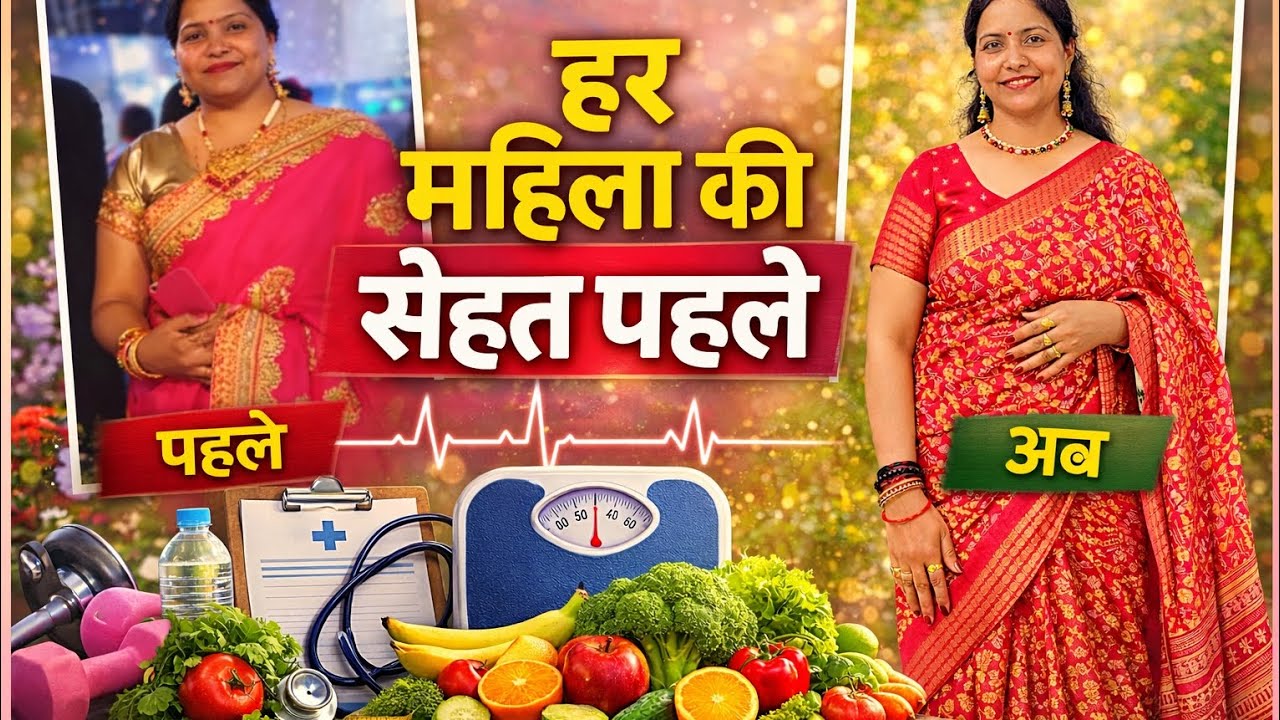 😍आप भी जरूरी हैं”👍“आप सिर्फ माँ या पत्नी नहीं हैं…“आप एक इंसान हैं।आपकी सेहत सबसे पहले है।”
