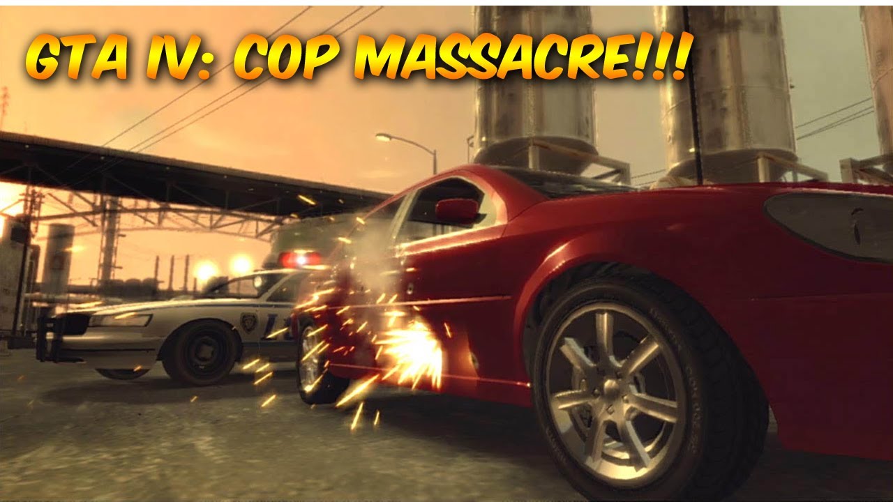 GTA IV [PS3] - Return of the Cop Massacres