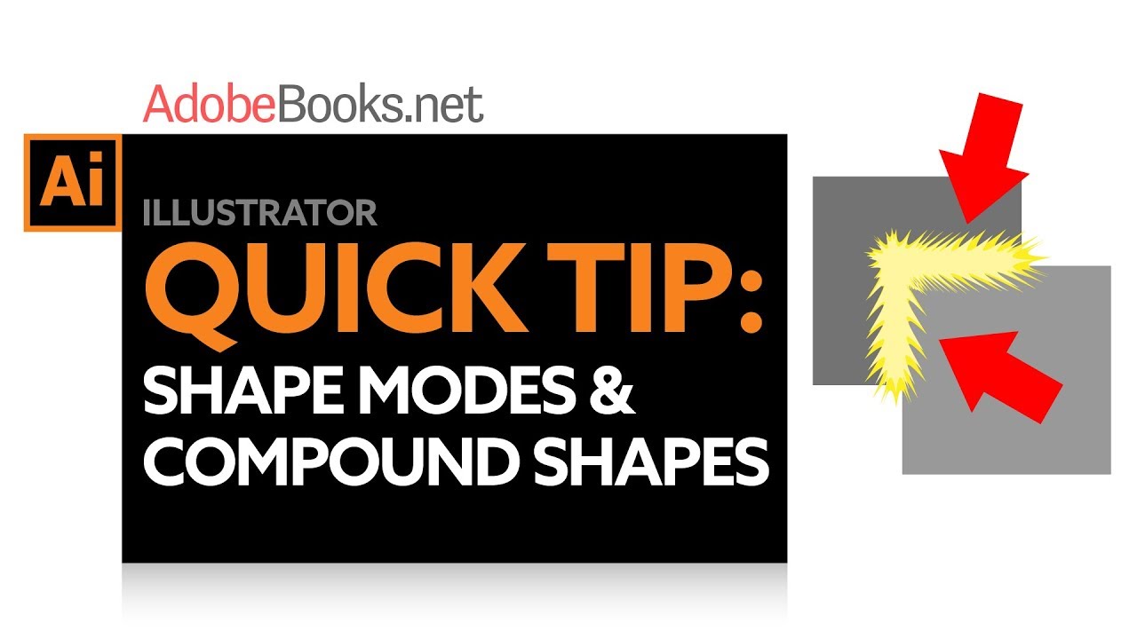 Shape Modes and Compound Shapes | Illustrator Quick Tip