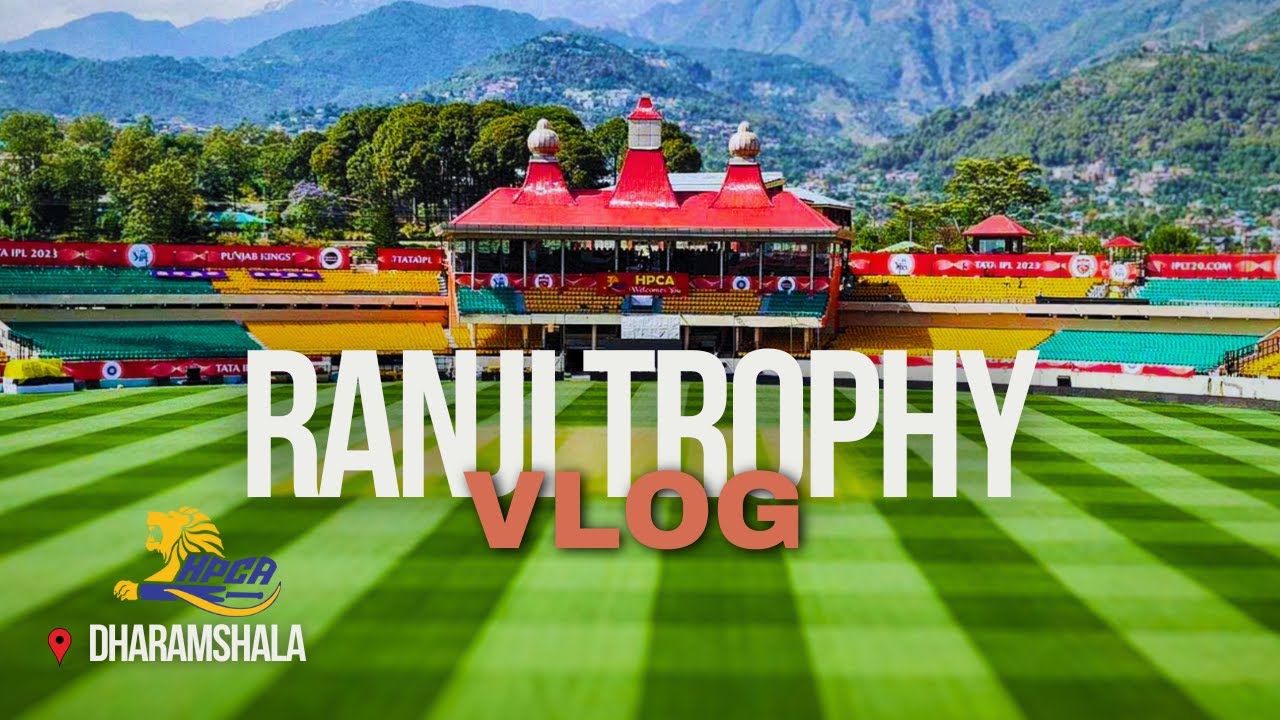Ranji Trophy Vlog | Dharamshala Stadium Tour