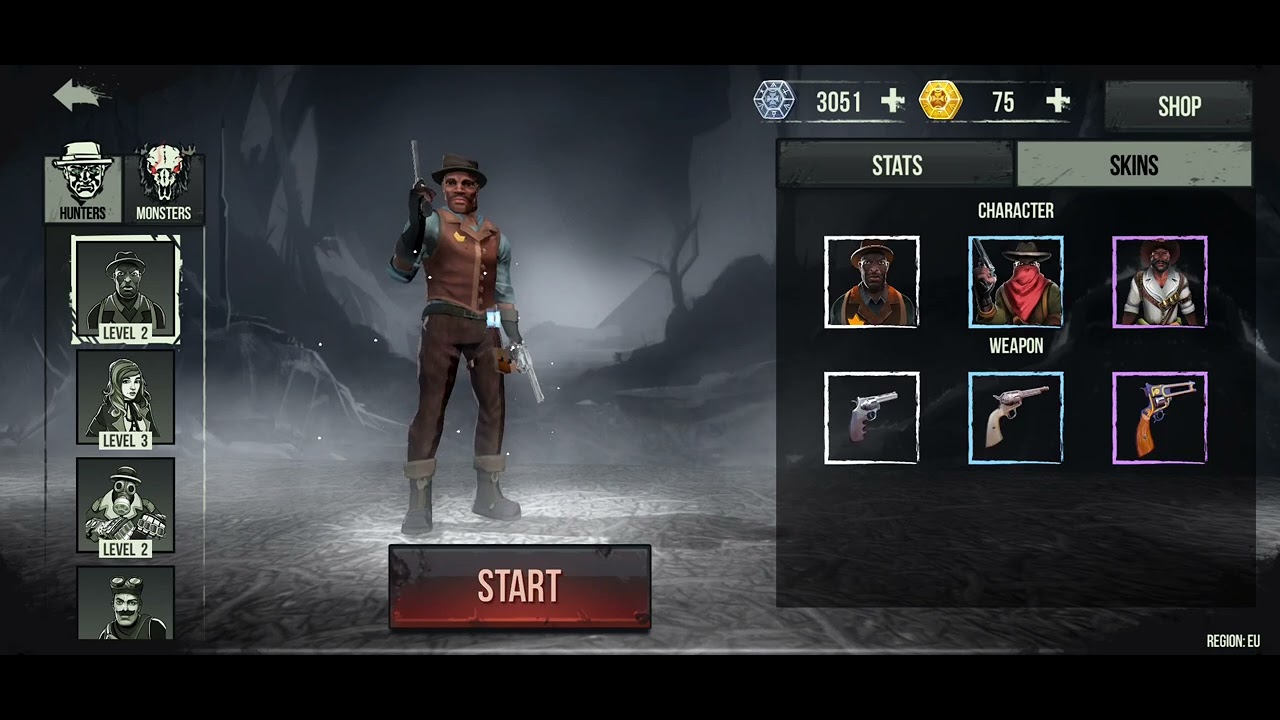Horror hunt:until daylight all Hunters and monsters!