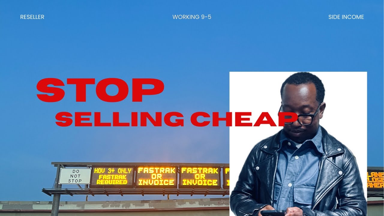 Working a 9-5? Stop Selling Cheap Items