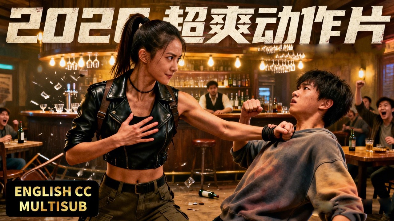 2026超爽动作片！燃爆对决！少年自以为能轻松解决天才少女，岂料却被少女一招制服！#悬疑 #電影 #movie #惊悚 #刘浩存 #宋威龙 #七根心简