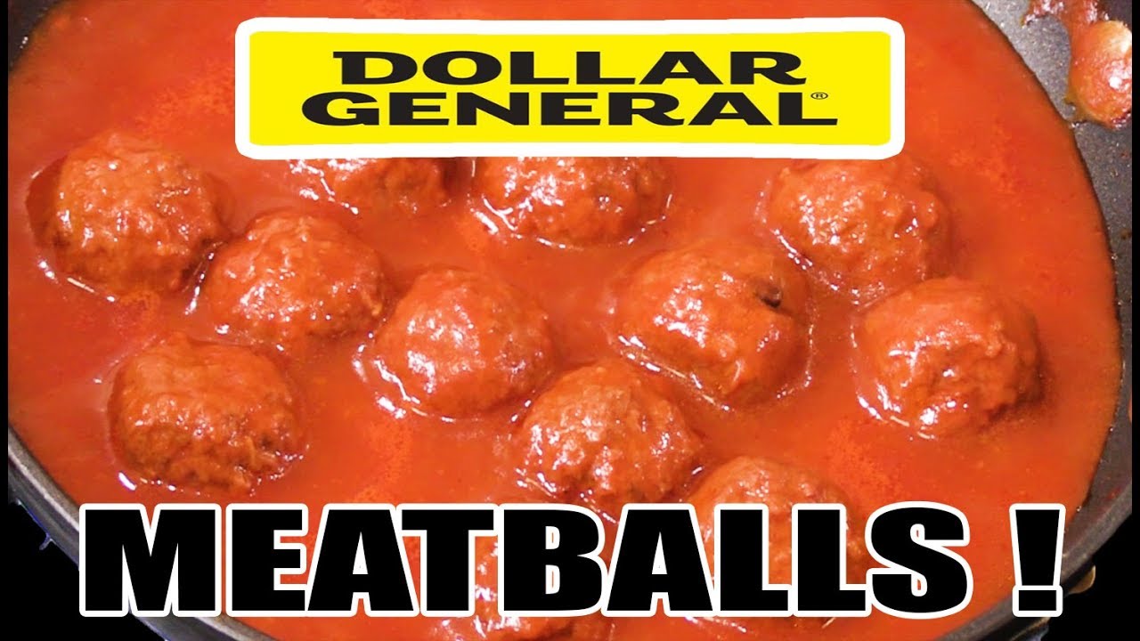 Dollar General MEATBALLS IN A CAN?? WHAT ARE WE EATING?? The Wolfe Pit