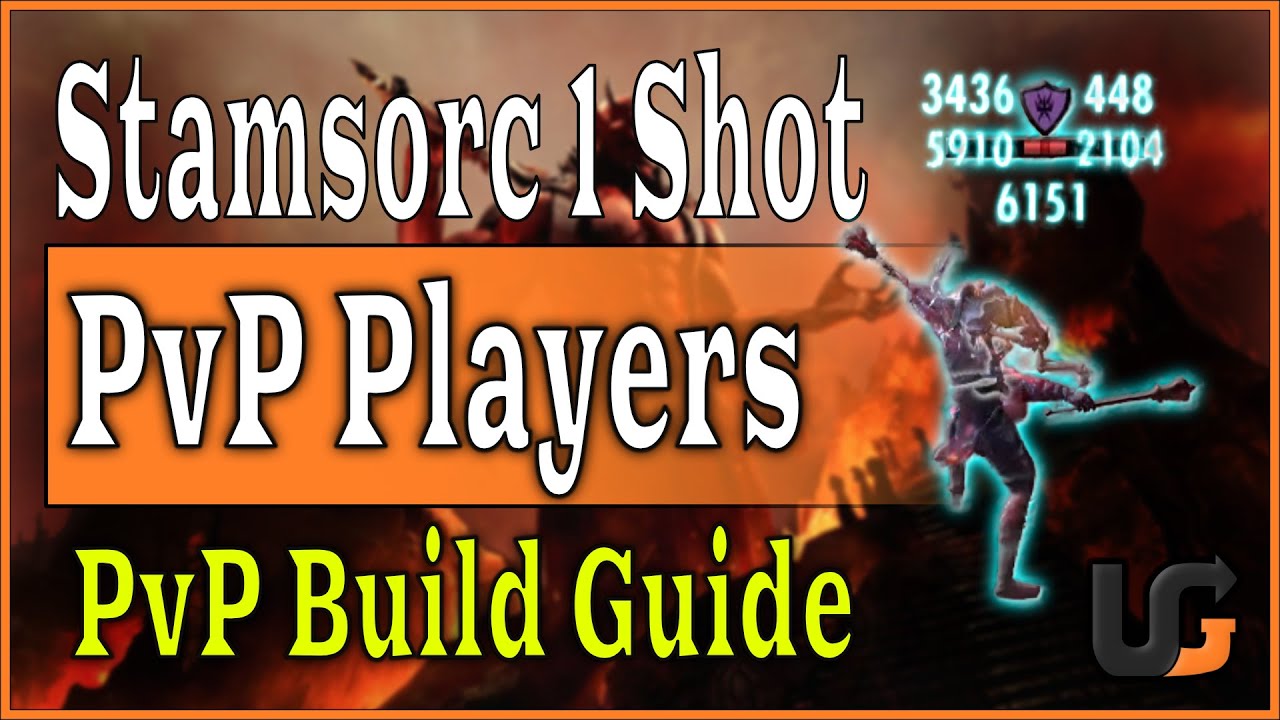 ESO Stamina Sorcerer Build PvP | 1 Shot HA build | Blackwood PvP Build