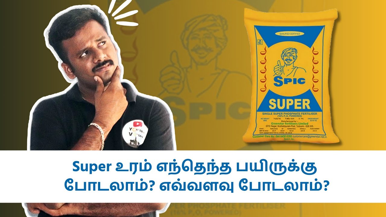 single super Phosphate- சூப்பர் உரம் எந்தெந்த பயிருக்கு போடலாம் தெரியுமா?