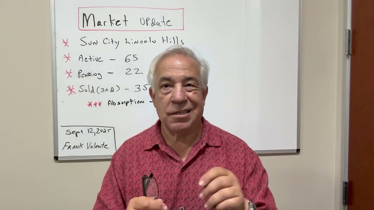 Sun City Lincoln Hills Real Estate Market Update | Fall 2025