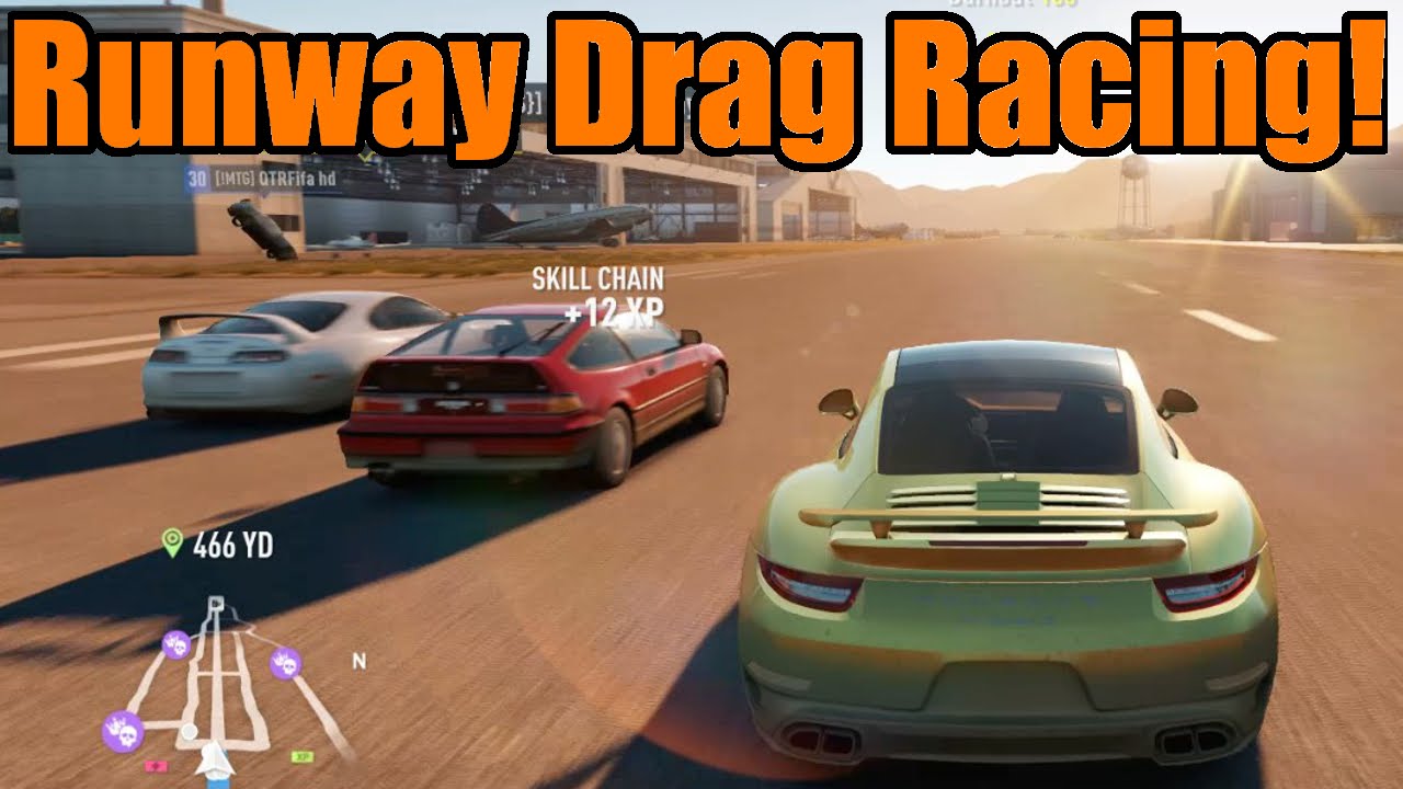 Forza Horizon 2 | Open Lobby | Runway Drag Shootout!