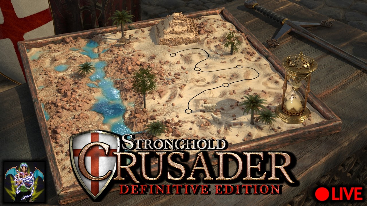 Koop-Pfad Die Kamelkarawane Mission 4! Stronghold Crusader Definitive Edition! Live Stream🔴