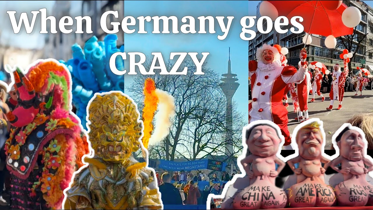 Carnival Germany | Wildest Celebration | History, Costumes, Rosenmontag Parade | HELAU D&uuml;sseldorf
