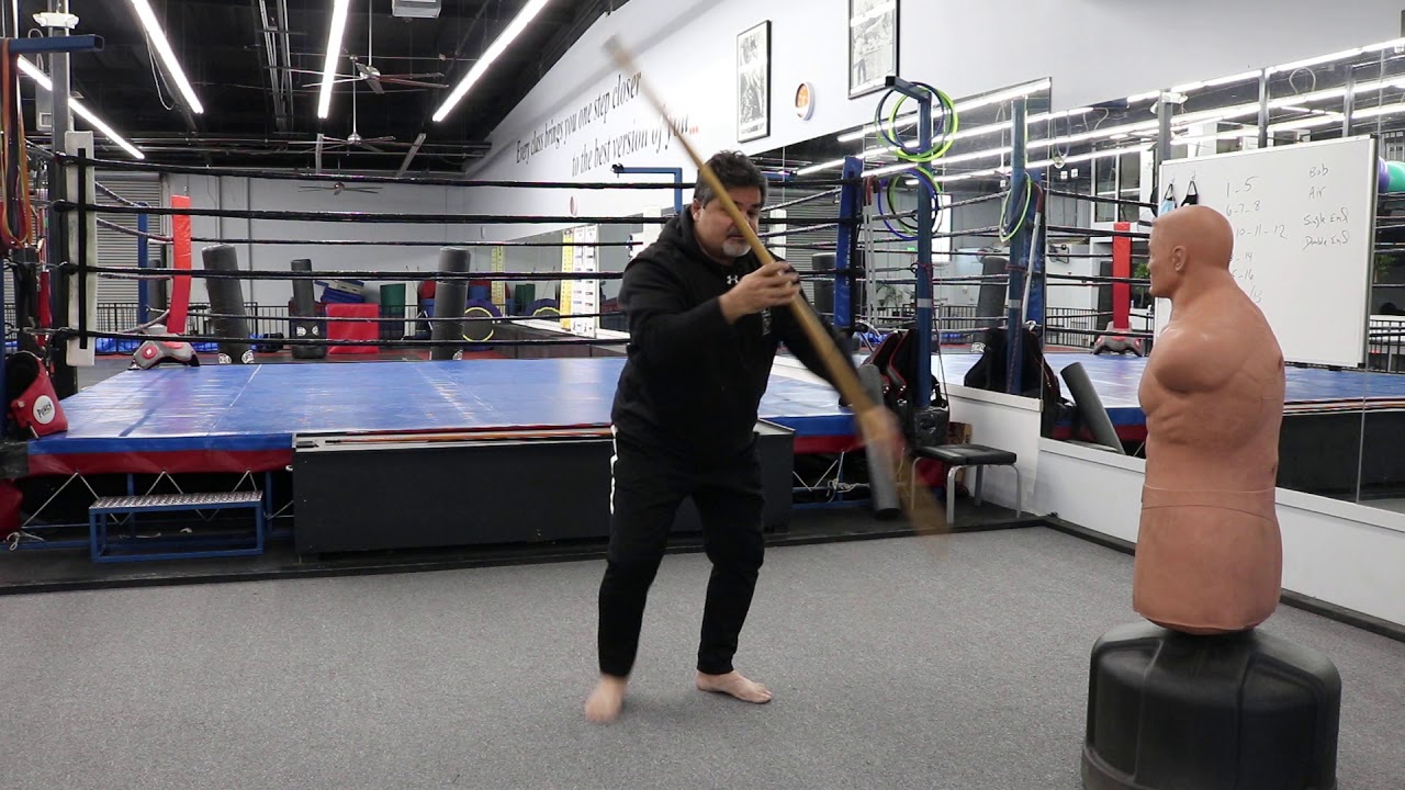 Basic Bo / Staff Strikes 1-17 in the air (part 8 of 8 series)