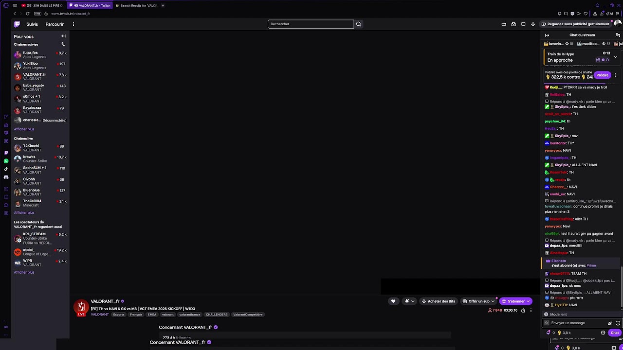 VCT EMEA TH vs NAVI GX vs M8