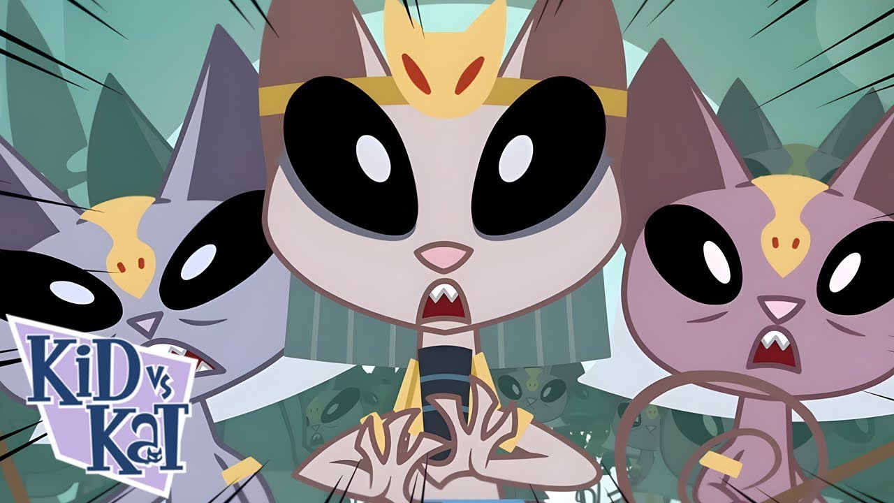Curse of Tutankitty's Tomb / Pet Peeved | Kid Vs Kat | Cartoons for Kids | WildBrain Superheroes