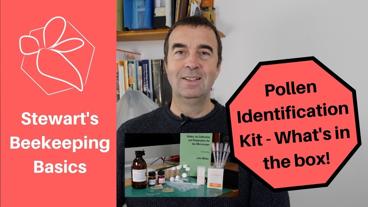 Pollen Identification Kit  - Stewart Spinks at the Norfolk Honey Co.