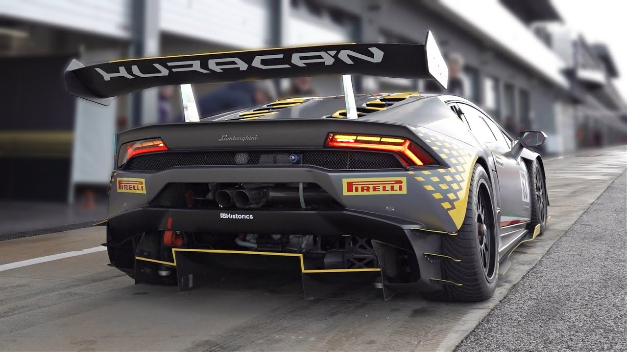Lambo Huracan SuperTrofeo SCREAMING V10 Sounds | First Gen. vs EVO vs EVO2 | StartUp, Exhaust Flames