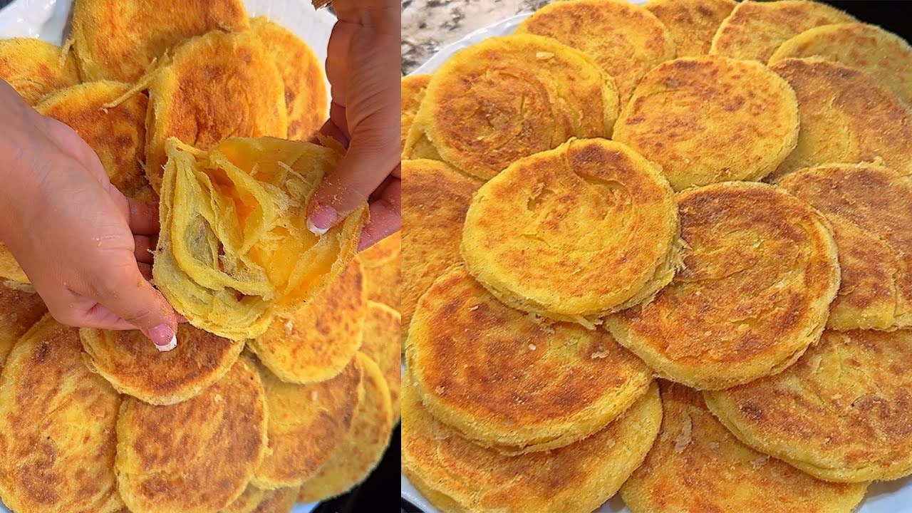 بدون دقيق ابيض 😳  وصفة ملوي مسمد مورق هشيش من الداخل ومقرمش 