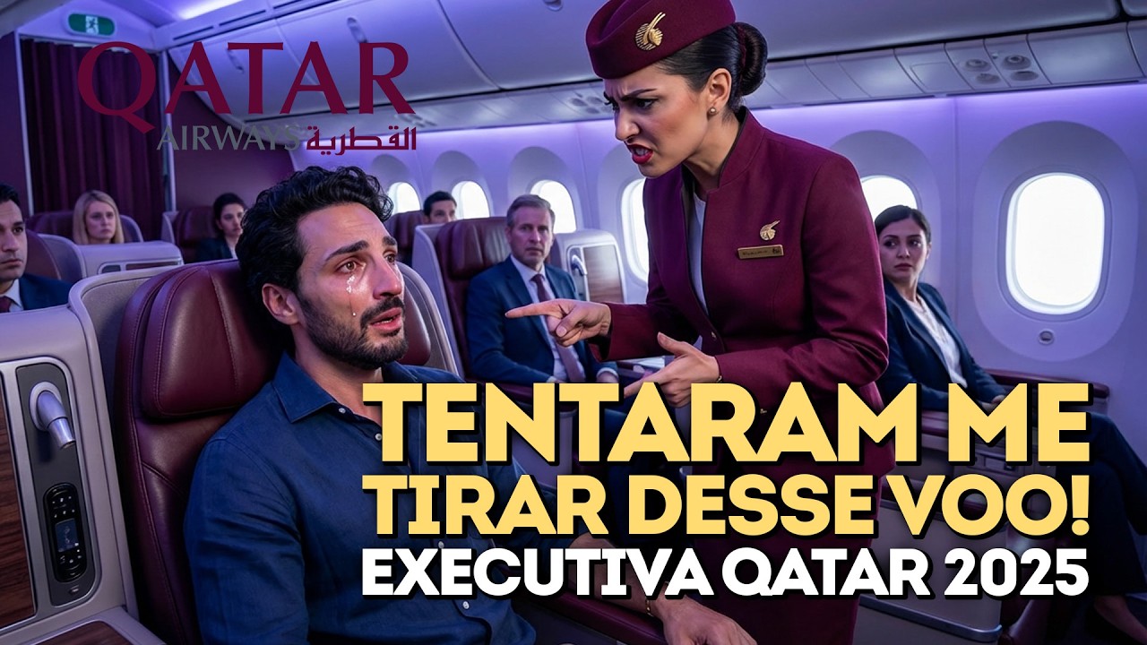 TENTARAM ME TIRAR DESSE VOO! POR QUE a QATAR AIRWAYS FEZ ISSO? - Estevam Pelo Mundo