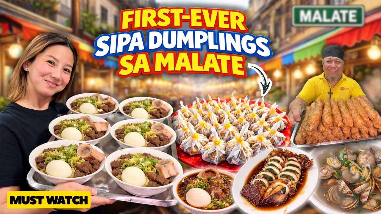 Most Famous SIPA & The LEGENDARY Pares USOK sa Malate Manila | MUST TRY Cheap Eats in Ermita