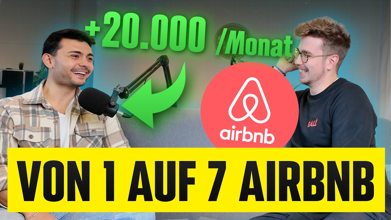 Vom Studenten zur Skalierung: 7 AirBnBs nebenberuflich mit System aufbauen