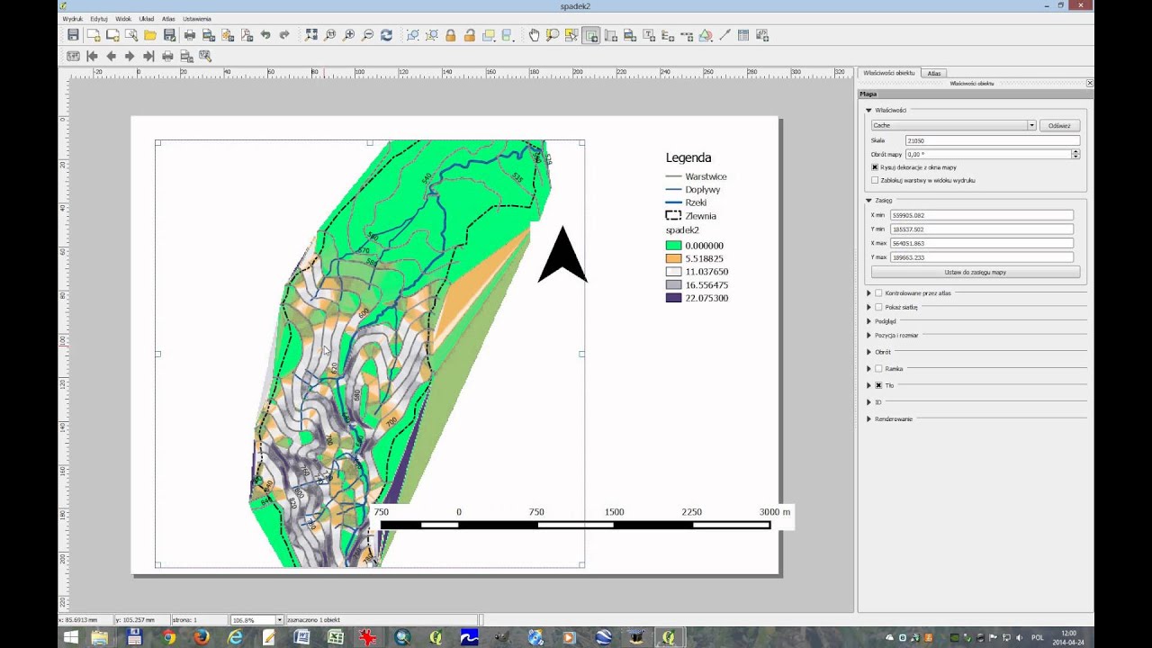 Analizy NMT QGIS