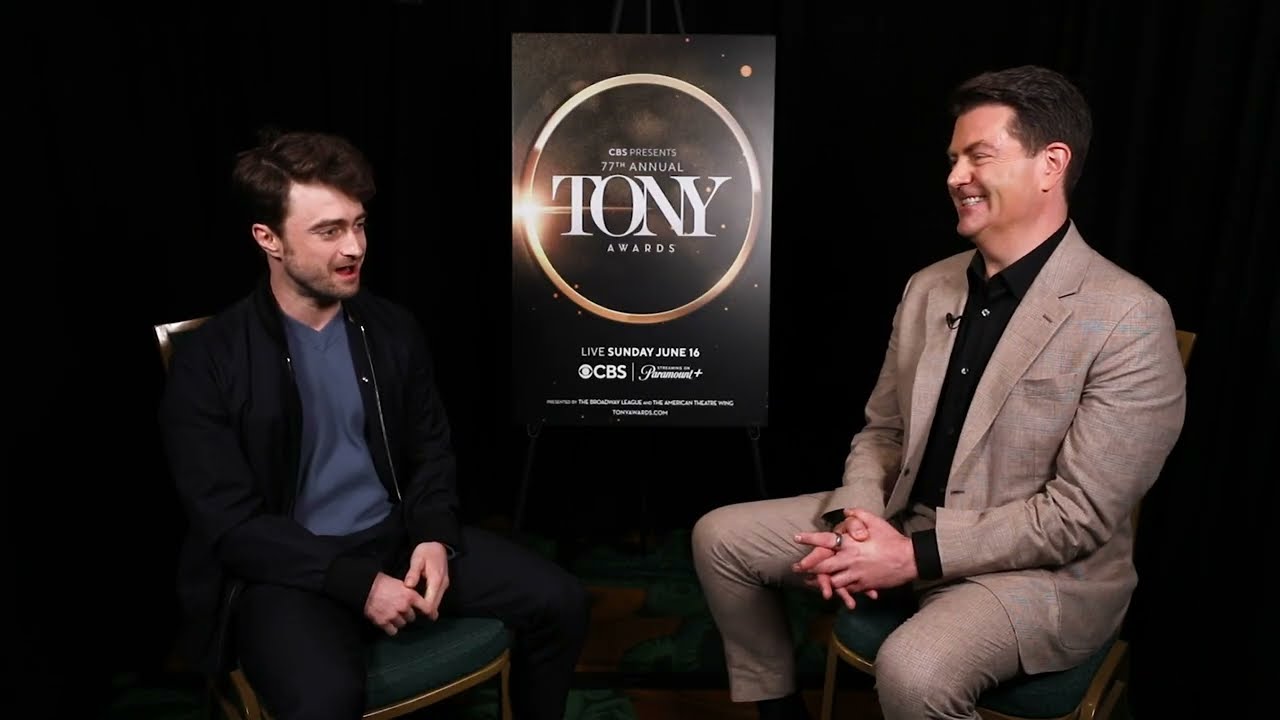 2024 Tony Award nominee interview with Daniel Radcliffe of MERRILY WE ROLL ALONG