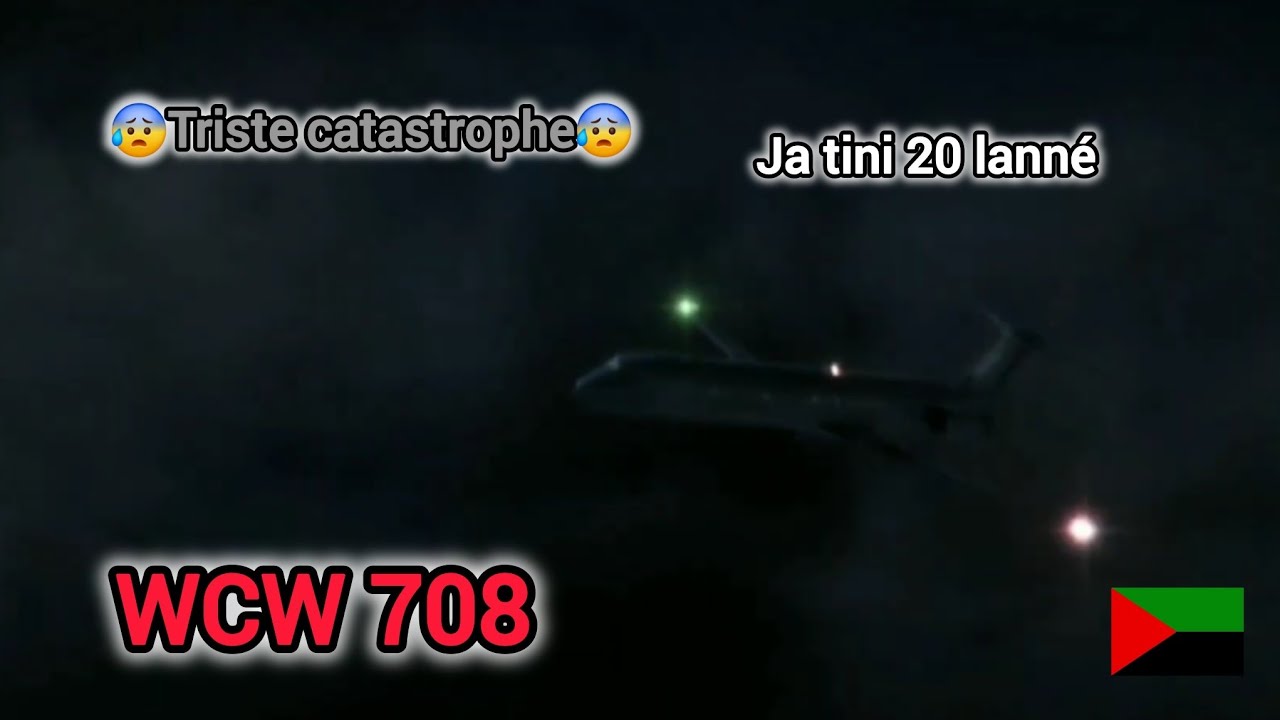 Il y a 20 ans le crash du vol West Caribbean 708 a destination de Martinique 🇲🇶#antillais #matnik