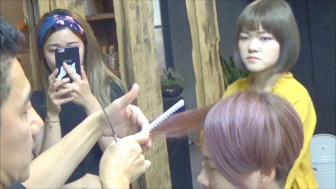 B-Dry 164#3 Short Style　光剪　滑剪　히카리가위      슬라이드커트      비드라이