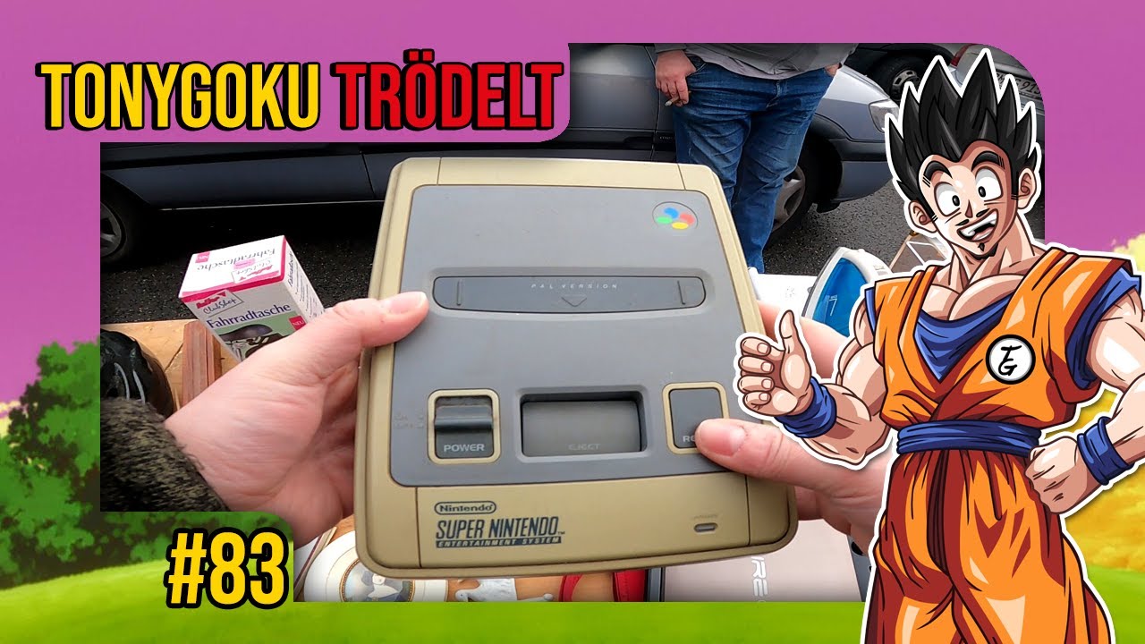 Ich habe den KRASSESTEN 5€-DEAL EVER gemacht eine Super Nintendo 😮🎮 | TONYGOKU Trödelt Folge 83