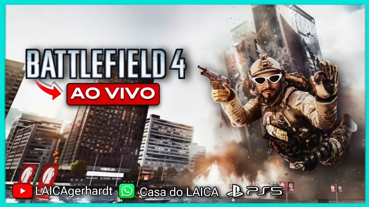 🔴 LIVE -🤣 Battlefield 4👌- 😂 zoando no servidor - #LIVE 90