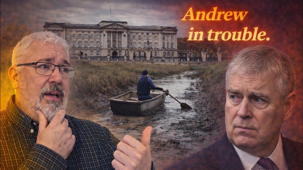 Andrew Mountbatten Windsor Up Sh*t Creek!