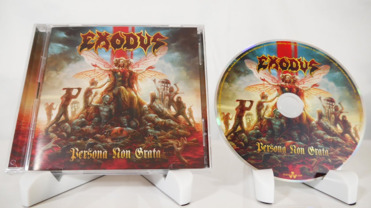Exodus - Persona Non Grata CD Unboxing