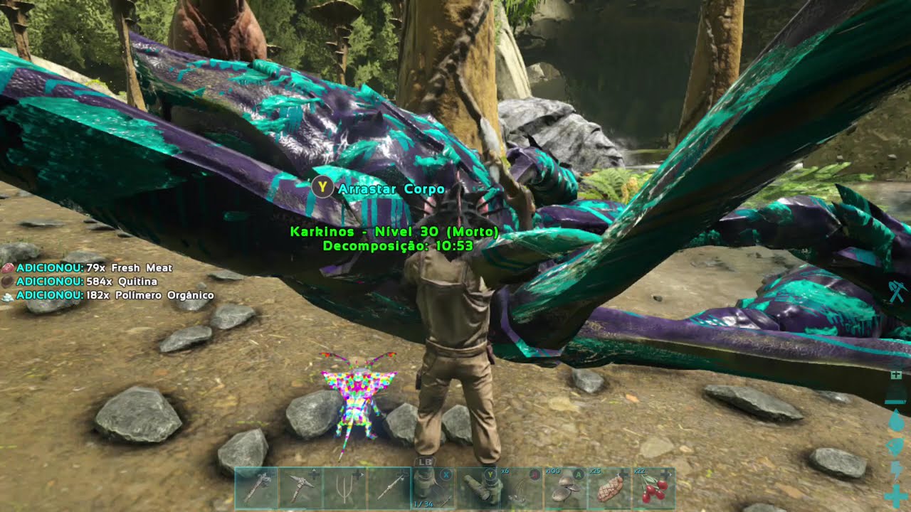 Ark primitivo - achei um lugar pra base!