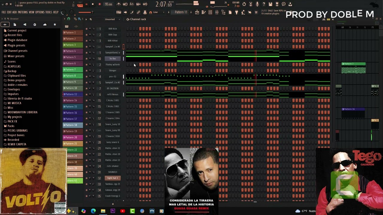 GUASA GUASA TEGO CALDERON FT JULIO VOLTIO INSTRUMENTAL REMAKE