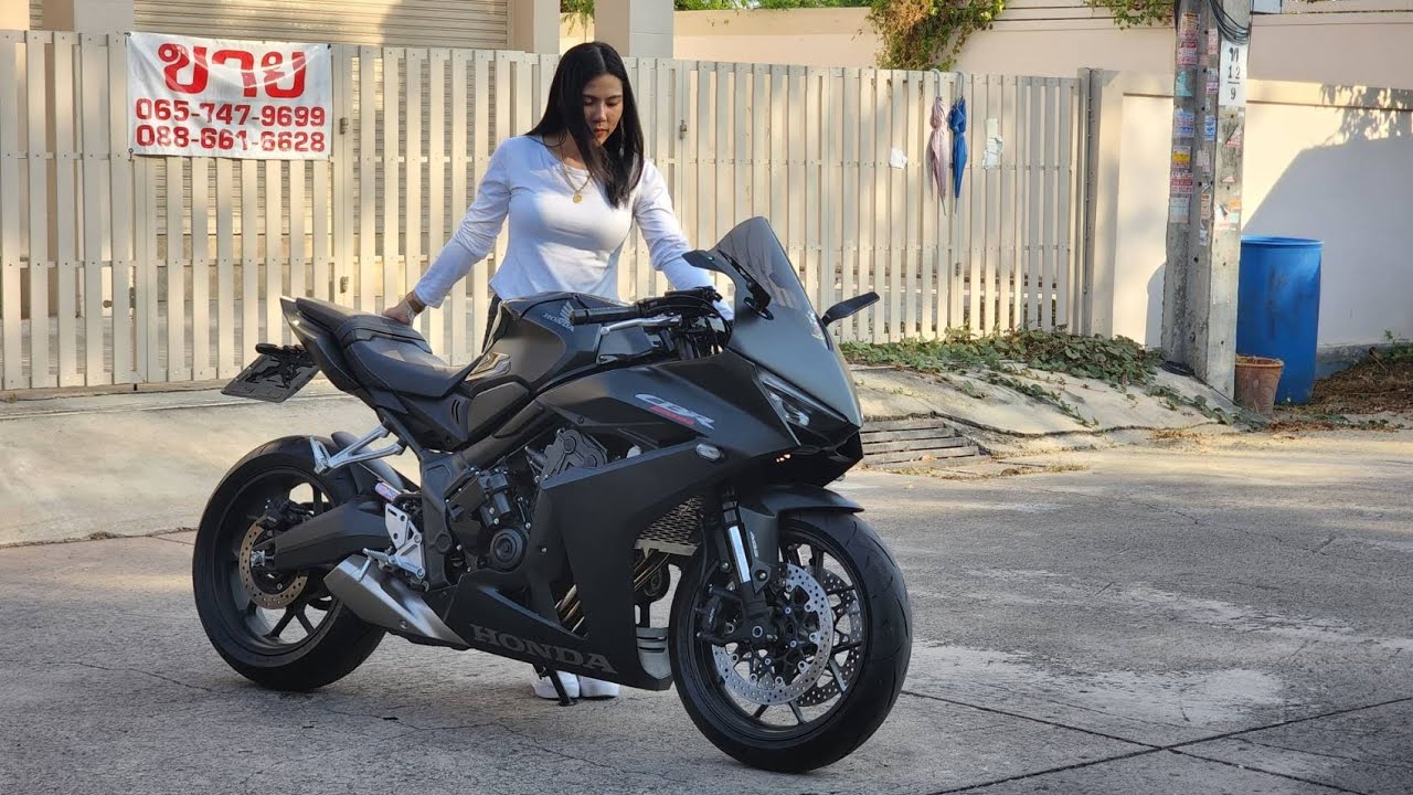 เมื่อมีลูกค้าเป็นผู้หญิงสายซิ่ง HONDA CBR650R 2024 จัดชุดคิทให้แบบหล่อๆ