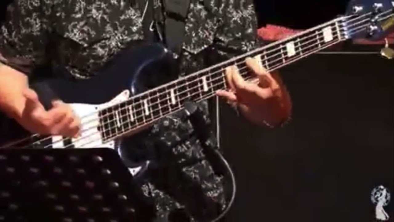 Sutoh Mitsuru Legend Bass slap solo (2020 Ottotrio live)